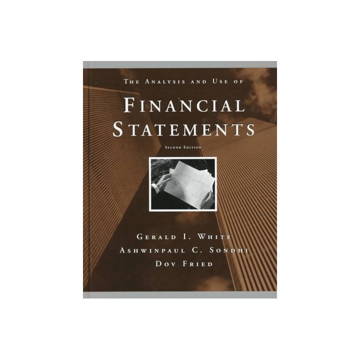 The Analysis And Use Of Financial Statements